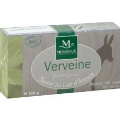 Gifi Bien-Être^Savon au lait anesse Verveine Mességué