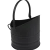 Gifi Chauffage^Seau porte bûches noir