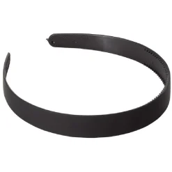 Gifi Beauté^Serre tête plastique fin noir mat