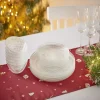 Sale Gifi Service vaisselle en verre transparent