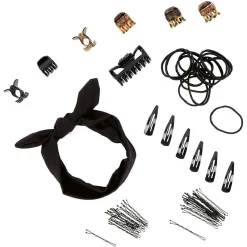 Gifi Beauté^Set de coiffure élastiques et pinces