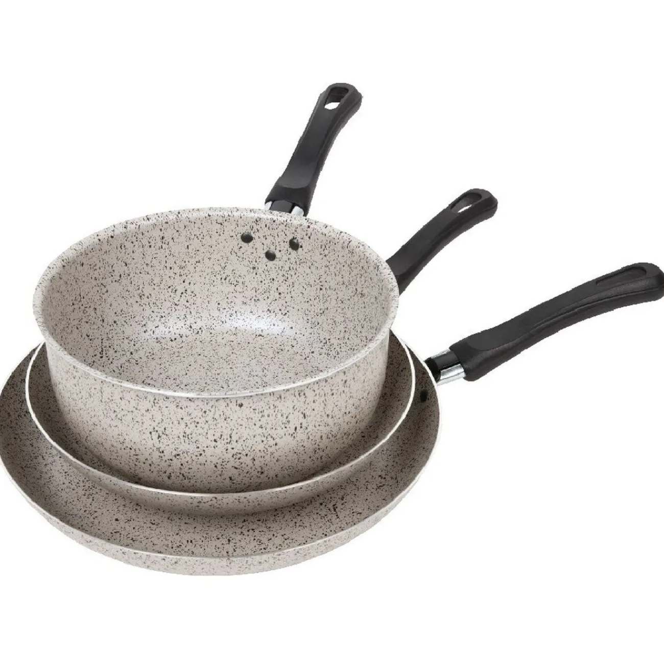 New Gifi Set de cuisson beige moucheté