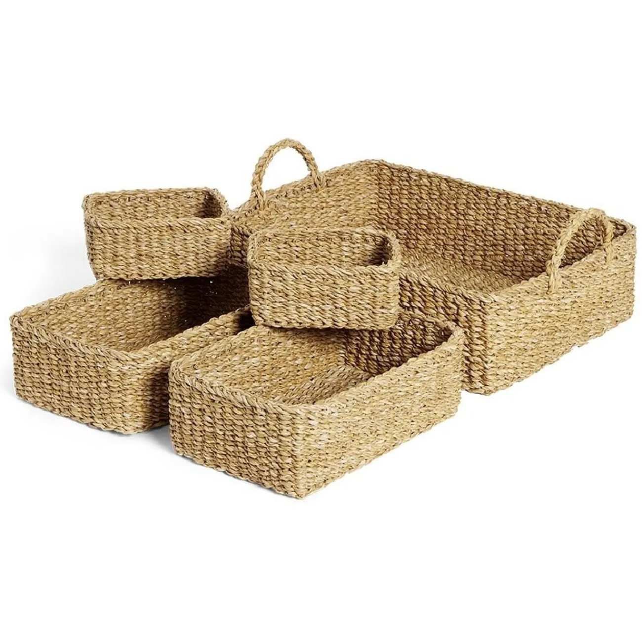 Gifi Rangement|Set panière jacinthe d'eau encastrable x5