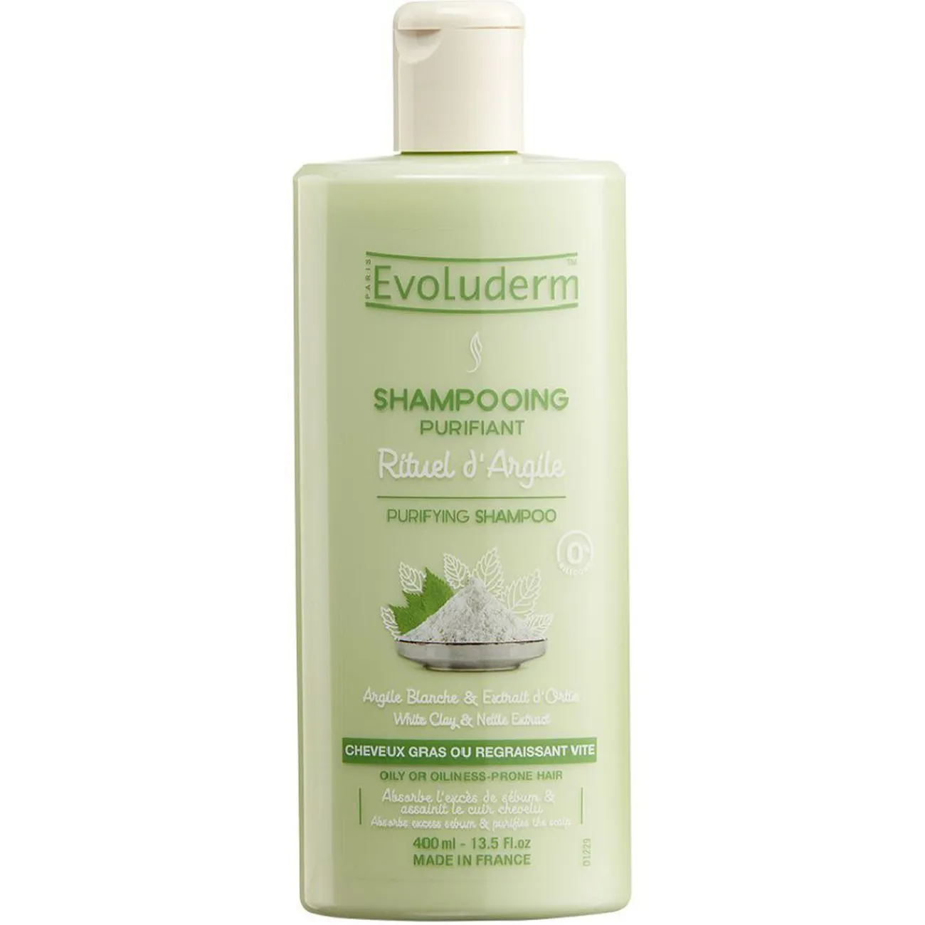 Gifi Bien-Être^Shampooing purifiant Evoluderm argile blanche ortie 400 ml