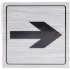 Gifi Colle Et Adhésif^Signalétique adhésive "flèche directionnelle" - 8x8 cm