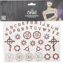 Gifi Beauté^Stickers Halloween motif esprit pour peau