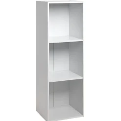 Gifi Rangement|Structure Box Cube 3 cases 35x30x103cm bois blanc