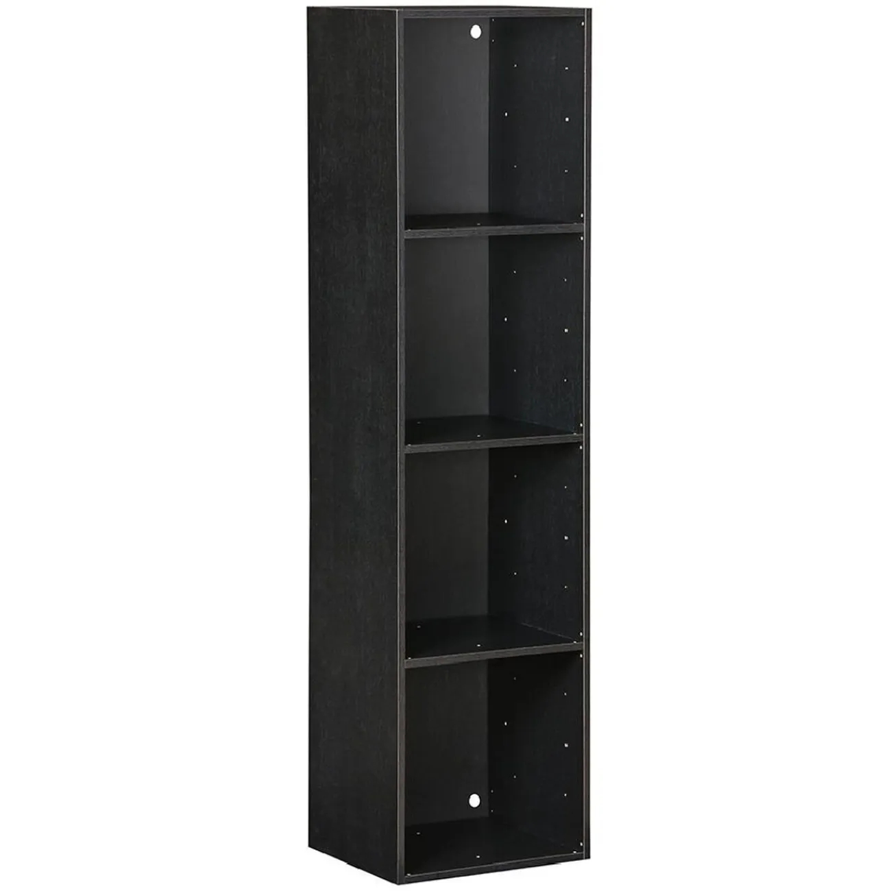Gifi Rangement|Structure Box Cube 4 cases 35,2x30x137,2cm bois noir