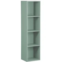 Gifi Rangement|Structure Box Cube 4 cases 35x30x137cm bois vert
