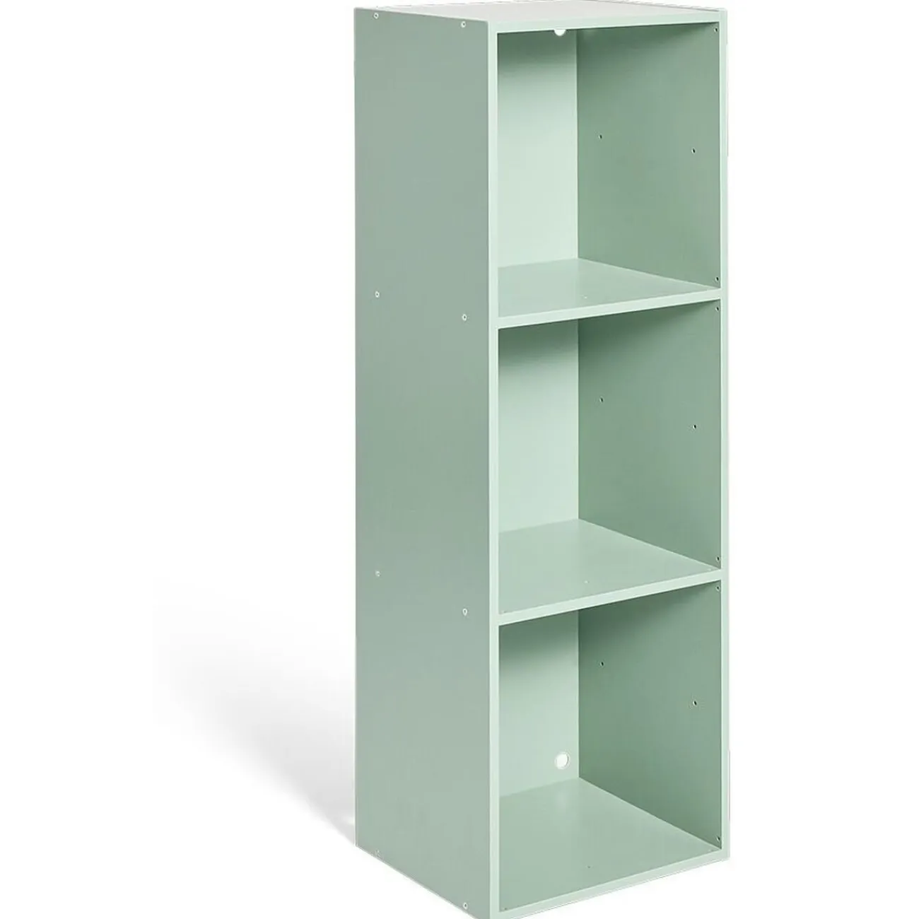 Gifi Rangement|Structure Box Cube 3 cases 35x30x105cm bois vert