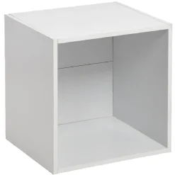 Gifi Rangement|Structure Box Cube 1 case 35,2x30x35,2cm bois blanc