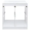 Gifi Rangement|Structure de rangement carrée pour 4 bacs coulissants