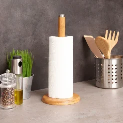 Sale Gifi Support essuie tout en bambou et inox