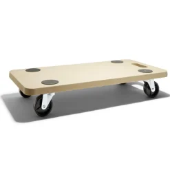 Gifi Outils Bricolage^Support à roulettes en bois 60x30cm charge 150kg