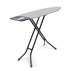 Gifi Entretien Du Linge|Table à repasser réglable gris imprimé géométrique