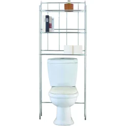 Gifi Equipement Wc^Étagère WC grise