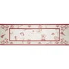 Gifi Nettoyage Et Entretien|Tapis de cuisine imprimé rouge et blanc 150 x 45 cm