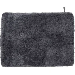 Gifi Aménagement Salle De Bain^Tapis de salle de bain gris 70x50 cm