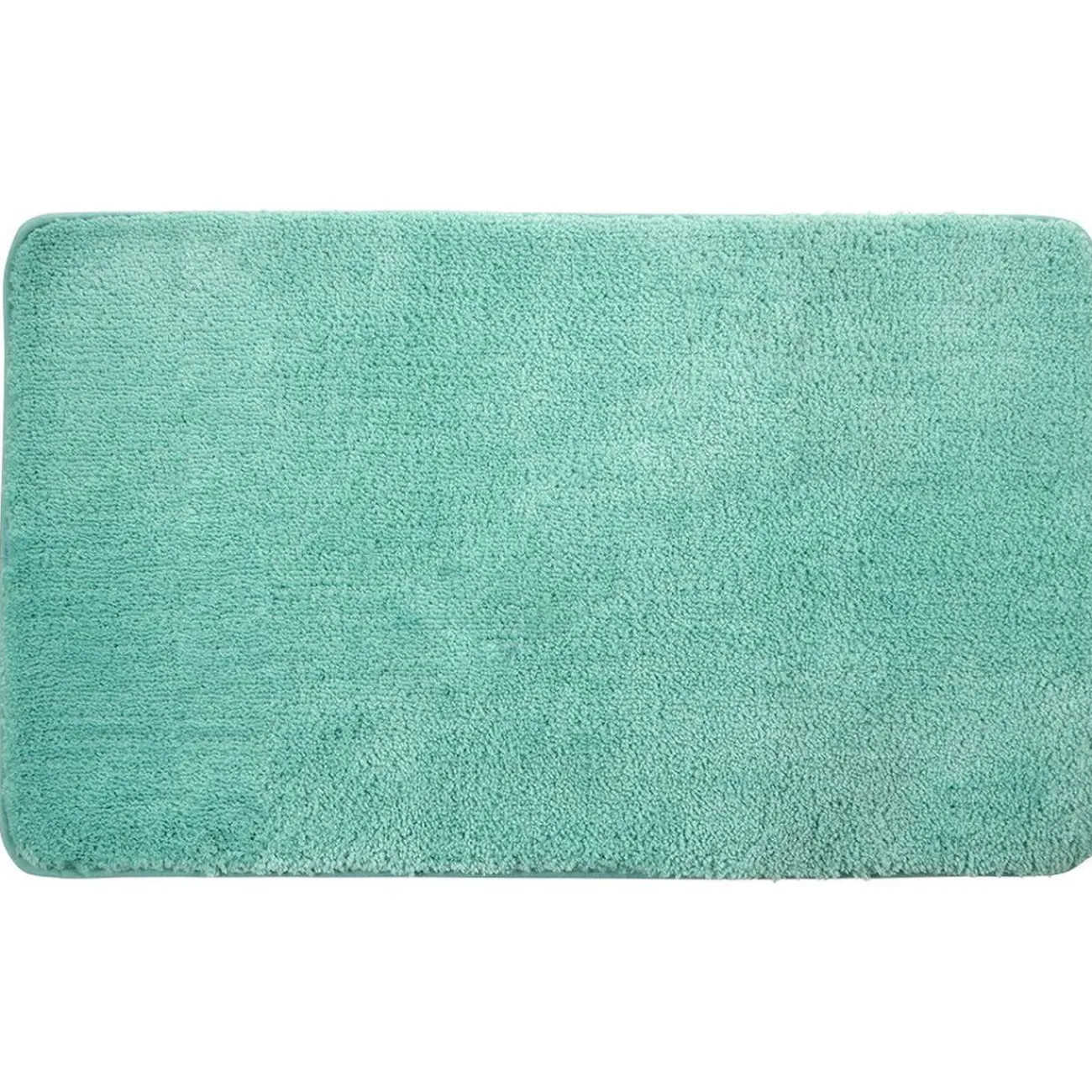 Gifi Aménagement Salle De Bain^Tapis de salle de bain uni bleu 45x75 cm