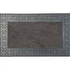 Gifi Nettoyage Et Entretien|Tapis paillasson caoutchouc motif arabesques noir