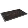 Gifi Nettoyage Et Entretien|Tapis rectangulaire inscription Bienvenue gris