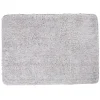 Gifi Aménagement Salle De Bain^Tapis salle de bain rectangulaire gris et blanc