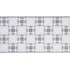 Gifi Nettoyage Et Entretien|Tapis vinyle imprimé carreau de ciment noir gris L. 99 cm