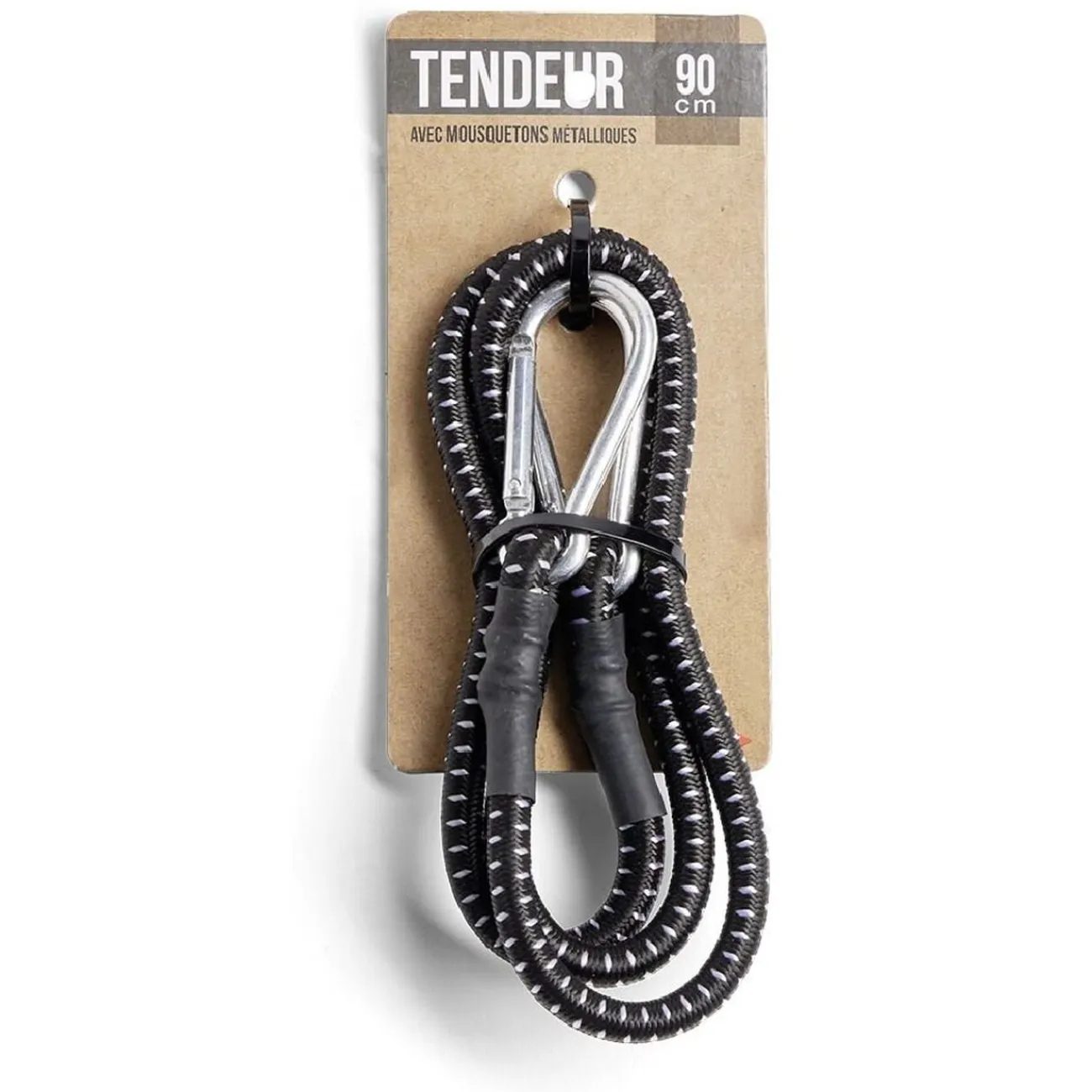 Gifi Quincaillerie^Tendeur avec mousquetons métalliques 90cm