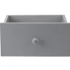 Gifi Rangement|Tiroir pour étagère cube bois gris