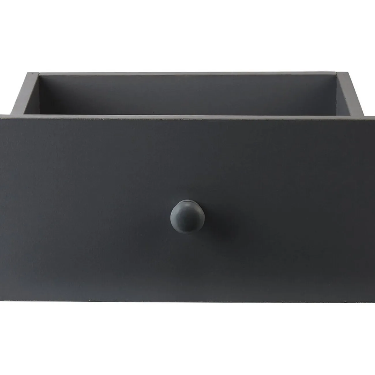 Gifi Rangement|Tiroir pour étagère cube bois noir