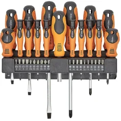 Gifi Outils Bricolage^Tournevis Bi matière - Coffret de 37 pièces