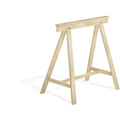 Gifi Aménagement Atelier^Tréteau pin massif beige - 70x41xH72cm