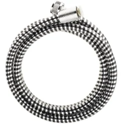 Gifi Equipement Douche^Tuyau de douche gris et noir L.2 m