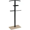 Gifi Rangement|Valet de chambre en bois et métal noir WILLIAM