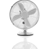 Gifi Ventilateur^Ventilateur de table gris chromé