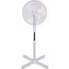 Gifi Ventilateur^Ventilateur sur pied - 3 vitesses - 50W - blanc