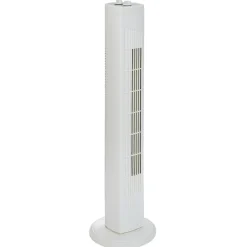 Gifi Ventilateur^Ventilateur tour oscillant blanc 24x24xH75cm 45W