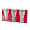 Sale Gifi Verre Coca-Cola transparent x3