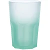 Sale Gifi Verre haut effet givré vert fluo 40 cl - Frozen