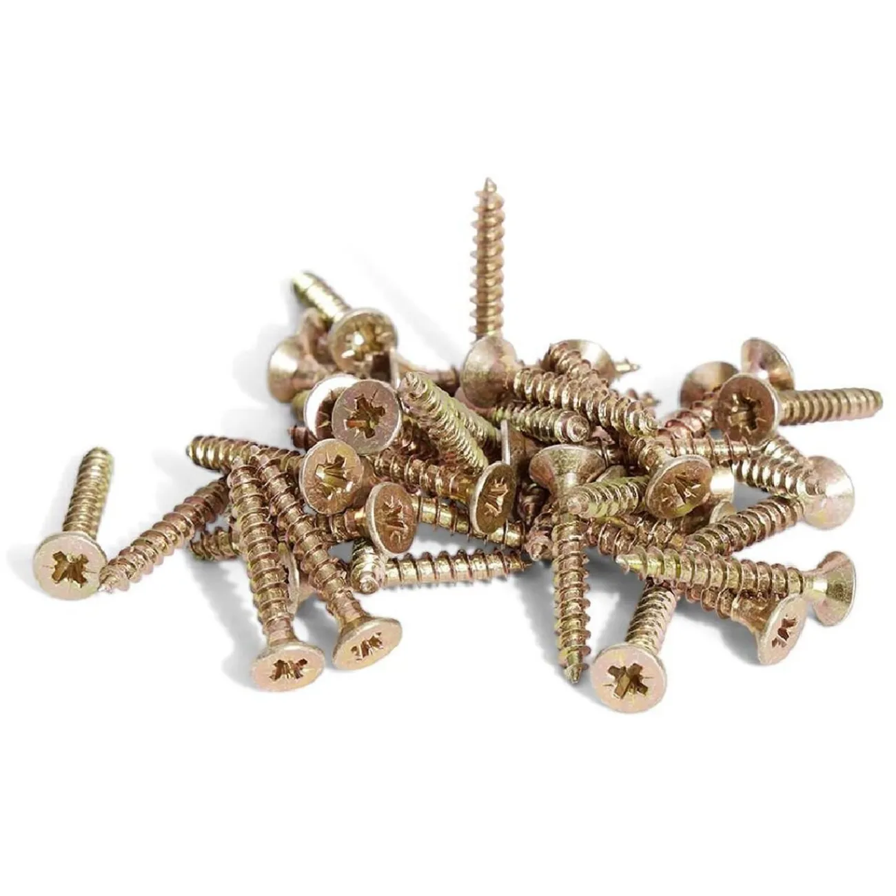 Gifi Quincaillerie^40 vis agglo tête fraisée acier bichromaté - 3x20 mm