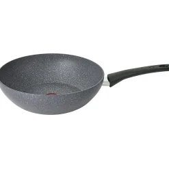 Hot Gifi Wok Tefal aluminium effet pierre Ø28cm